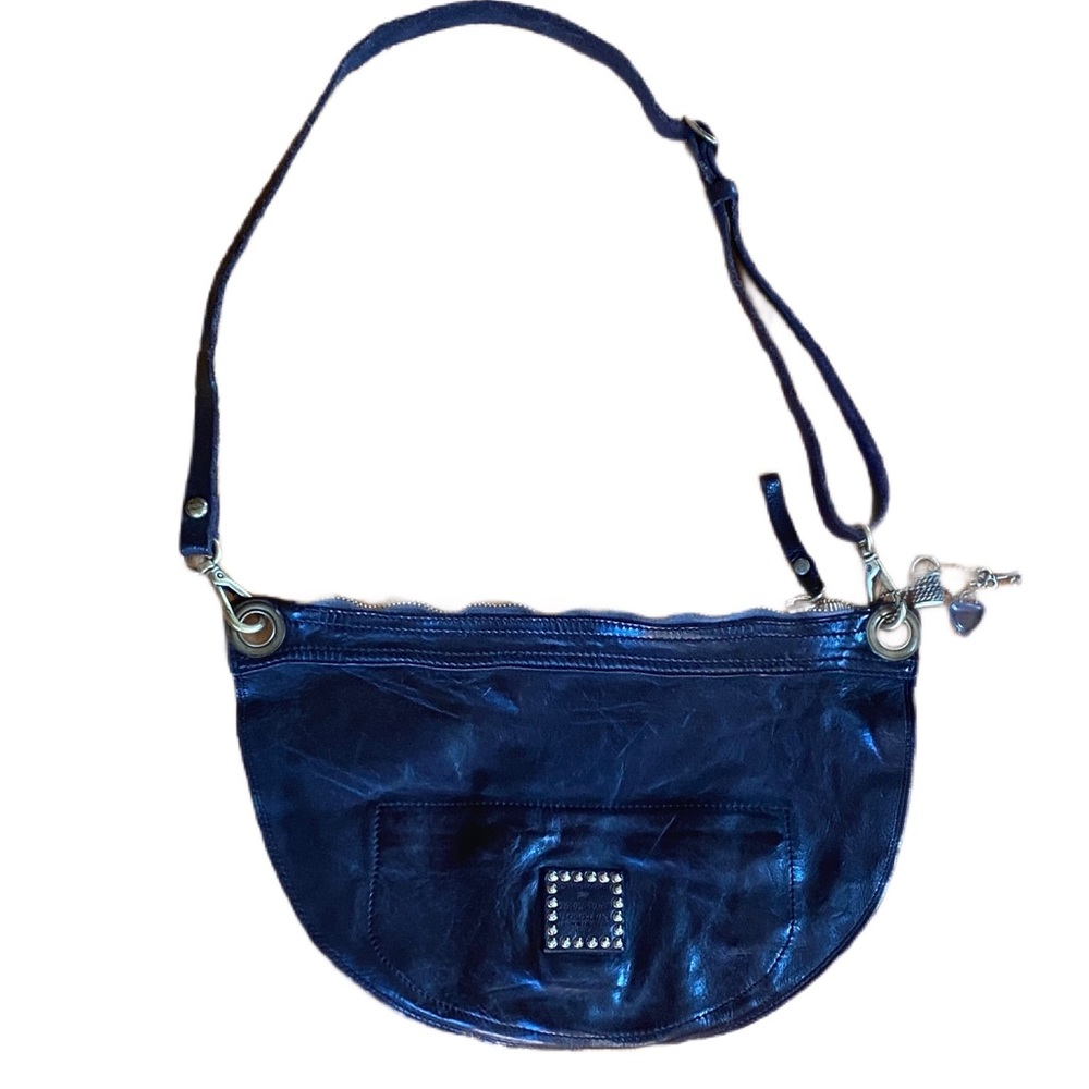 Campomaggi black half moon crossbody bag Anthropologie